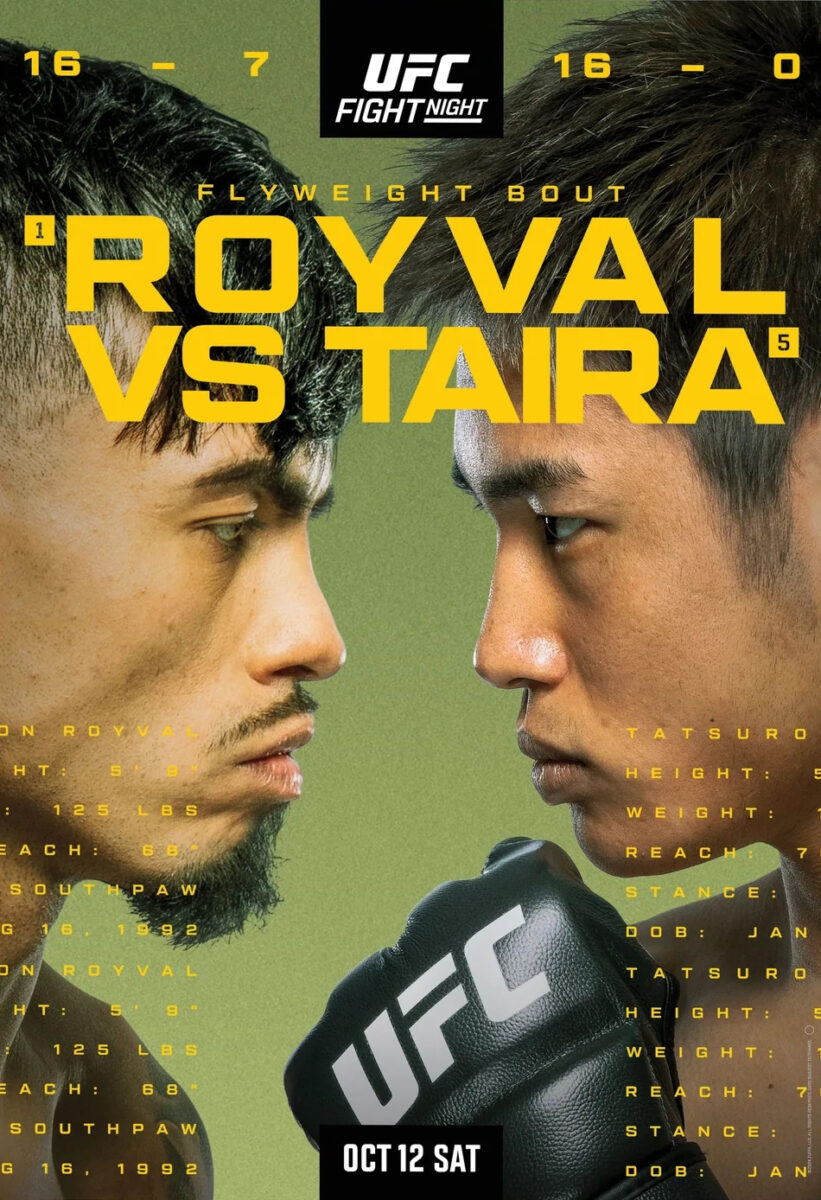 UFC Fight Night 244: Royval vs. Taira